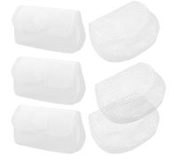 Zerodeko Láminas de Malla de Lona de Plástico 6 Piezas para Manualidades, Accesorios para Bolsos, Sábanas de Acolchado Cortables 2 Mm, Ideales para Costura y Proyectos DIY