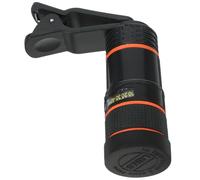 Zerodeko Lente Telescópica para Móvil Zoom 8X, Lente de Cámara Clip de Abs, Visualización en Color sin Distorsión para Fotografía de Larga Distancia y Turismo