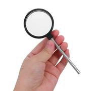 Zerodeko Lentes Ópticas Cóncavas y Convexas 5 CM Juego de 2 Unidades Portátiles para Experimentos de Física Ayudas Didácticas para Aula y Laboratorio Educativo