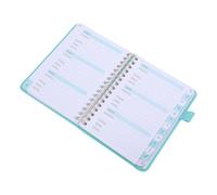 Zerodeko Libreta de Direcciones de Bolsillo A6 con Índice Alfabético, 128 Páginas, Color Azul, Cuaderno Personal para Organizar Nombres, Teléfonos, Correos Electrónicos y Notas, Guía
