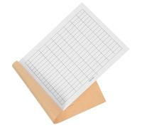 Zerodeko Libro de Contabilidad para Registro Financiero Diseño Profesional y Papel, Adecuado para Oficina y Escuela Formato Cuadriculado Claro