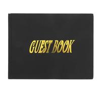 Zerodeko Libro de Visitas para Boda Elegante con Páginas DIY para Mensajes Personalizados Álbum de Recuerdos para Anotaciones en Ceremonias Graduaciones y Funerales Regalo Sofisticado