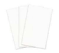 Zerodeko Lienzo de Pintura al Óleo Cuadrado Estirado de Madera en Color Blanco 18x24cm, Adecuado para Óleos y Acrílicos, Adecuado para Superficies Artísticas y Pintura Creativa