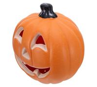 Zerodeko Linterna de Calabaza de Halloween Luces Led, Decoración Festiva de Plástico para Mesa y Patio, Iluminación Mágica y Centro de Mesa Atmosférico