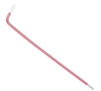 Zerodeko Llave de Bola, Llave Allen de Extremo Esférico 2mm, Acero, Rosa, Ángulo de 25°, para Instalar y Retirar Tornillos en Manillas de Puerta y Muebles Montados