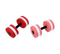 Zerodeko Mancuernas Portátiles para Piscina de Espuma Eva 2piezas para Fortalecer Músculos y Ejercicios Acuáticos Fáciles de Transportar