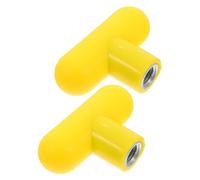 Zerodeko Manijas Ergonómicas para Sistema de Poleas en Equipo de Fitness, 2 Piezas en PP y Pa, Agarre Seguro y Fácil Reemplazo, Ideales para Gimnasio y Entrenamiento de Fuerza