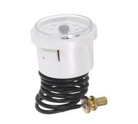 Zerodeko Manómetro de Presión de Agua para Caldera de Pared, Repuesto 4 Bar Tapón 6 Mm, Compatible Calefacción por Suelo Radiante, Medidor Compacto para Sistemas de Calefacción Doméstica