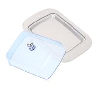Zerodeko Mantequera de Acero Inoxidable con Tapa para Mantener la Mantequilla en Buen Estado, Diseño Portátil y Moderno Adecuado para Cocina y Encimera del Hogar