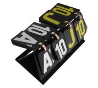 Zerodeko Marcador de Puntuación Manual Portátil con Dígitos para Mesa y Deportes Contador Preciso y Resistente para Fútbol Baloncesto Tenis de Mesa