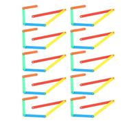 Zerodeko Material 50 Piezas Montessori de Plástico para Reconocimiento de Ángulos Ejercicios Prácticos Aula y Jardín de Infancia