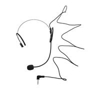 Zerodeko Micrófono de Diadema Altoparlante Auricular para Hablar Público Docente Cantar Omnidireccional Cable Amplificador de Voz