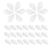 Zerodeko Mini Caracolas de 1-1.5cm 100 Color Marfil Conchas de Mar Pequeñas para Decoración de Bodas y Manualidades para Fiestas y Decoración Marina