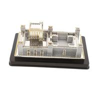 Zerodeko Modelo De Templo De Jerusalén Resina Miniatura Detallada Decoración Religiosa para Escritorio y Hogar Adorno Único para Oficina y Espacios De Fe