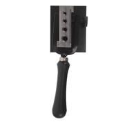 Zerodeko Molde Europeo para Fundición de Lingotes Pequeño Molde de Barra de Metal de Hierro con Mango de Madera Ranura Profunda para Elaboración de Fundición y Refinación Utensilio