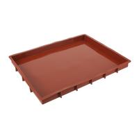 Zerodeko Molde para Hornear Pan de Silicona Antiadherente 30x38x2.6 Cm, Molde Rectangular para Tostadas Diy, Utensilio de Cocina Reutilizable para Horno, Fácil de Limpiar