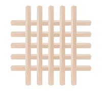 Zerodeko Molduras de Madera 3D sin Terminar Triángulo Isósceles 15 MM X 30 CM Tiras Decorativas para Ventanas Puertas y Estantes 10 Piezas para Manualidades DIY y Mejoras Hogar