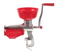 Zerodeko Molinillo de alimentos para salsa de tomate, con manivela y base | Exprimidor de tomates para conservas, molinillo de alimentos para salsa o puré de manzana, separación eficiente de la pulpa