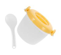 Zerodeko Olla Arrocera Multifuncional para Microondas con Capacidad Grande, Material Plástico y Cuchara Incluida, Adecuado para Oficina y Dormitorio