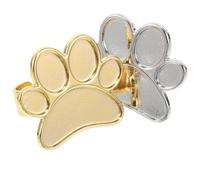 Zerodeko Paleta Metálica para Manicura de 2 Piezas Anillo, Mezcla de Colores y Diseño Portátil para Uso Profesional Casa, Aleación Resistente y Cómoda