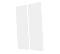 Zerodeko Paletas para Teñir el Cabello, Tablero de Color de Cabello Acrílico, 2 Piezas Transparentes para Técnicas de Mechas y Aplicación de Tinte en Profesionales