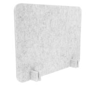 Zerodeko Panel Acústico de Fieltro para Escritorio Independiente Divisor de Privacidad Resistente y Fácil de Limpiar Reducción de Ruido para Oficinas y Aulas Instalación sin Herramientas