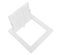 Zerodeko Panel de Acceso para Paneles de Yeso 150x150 Mm, Cubierta Decorativa de Plástico Doble Adhesivo, Puerta de Inspección para Plomería y Cableado en Techo y Pared, Tapa Resistente