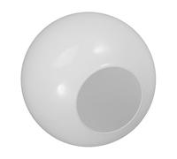 Zerodeko Pantalla De Lámpara De Vidrio Bola Globo Esférica 150 Mm Boca Plana Para Lámparas E27 Cubierta De Pie Farola y Aplique De Pared Uso Interior y Exterior