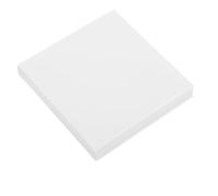 Zerodeko Papel de Pesaje de Laboratorio Blanco Cuadrado, Antiadherente y Versátil, Compatible Varias Balanzas para Transferencia Precisa de Muestras, Paquete de 500 Hojas
