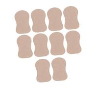 Zerodeko Parche Antisudor Invisible y Cómodo de Algodón para Axilas 10 Almohadillas Absorbentes de Sudor Discretas y Convenientes en Verano para Adultos