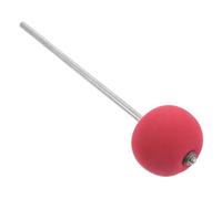 Zerodeko Pedal de Mazo para Pedal de Bombo Mazo de Espuma Suave Accesorio para Instrumentos de Percusión para Presentaciones y Festivales Color Rojo Material de Calidad