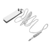 Zerodeko Pedal de Tatuaje de Acero Inoxidable Cuadrado, Mini y Antideslizante, Interruptor de Control de Pie Compatible Máquinas Profesionales para Tatuajes, Accesorio Portátil para