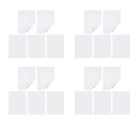 Zerodeko Pegatinas Antiadherentes de Color Claro para Dibujo Gemas, Papel Protector No Adhesivo para Obras de Arte Gemas, 20 Hojas para Manualidades