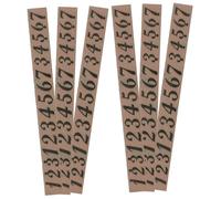 Zerodeko Pegatinas para Tambores de Lengua Etéreo 6 Hojas de Calcomanías de Escala Musical Adhesivas Reutilizables para Práctica Tamaño Ajustado para Principiantes y Músicos Accesorio