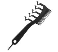 Zerodeko Peine de Dientes Anchos en Forma de Z para Peinar y Cortar el Cabello Cepillo Desenredante Ligero y Ergonómico Herramienta Profesional para Barbería Peluquería y Uso Doméstico