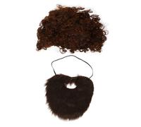 Zerodeko Peluca y Barba Pirata Para Disfraces Accesorio De Carnaval y Fiesta Peluca De Pelo Con Barba Para Adultos Para Cosplay y Halloween
