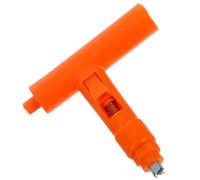 Zerodeko Perforadora de Orificios para Riego por Goteo T de 1 Pieza Herramienta Manual para Mangueras PE Punzón Plano para Jardinería y Suministro de Goteo Apta para Agricultura y Riego