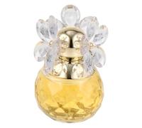 Zerodeko Perfume Ligero y Portátil Floral 55ml en Frasco de Vidrio Amarillo para Mujer y Niña Adecuado para Usar Después Ducha Puntas del Cabello
