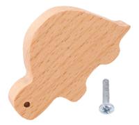 Zerodeko Perillas de Gabinete de Madera con Forma de Animal, Tiradores Infantiles para Armarios y Cómodas, Manijas Resistentes y Decorativas para Habitación Infantil