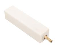 Zerodeko Piedra de Burbuja para Acuario de Corindón Blanco Segura y Duradera, Accesorio para Oxigenador de Pecera Que Mantiene la Salud de Tus Peces