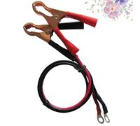 Zerodeko Pinza de Batería Automotriz 0,25 M de Cable 50a Conector de Cobre Único Clip de Coche para Cable de Alimentación del Inversor para Enlaces Eléctricos y Accesorios de Batería