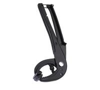 Zerodeko Pinza para Olla Anti-quemaduras Negra de Aleación de Aluminio, Antideslizante Rebabas, Adecuado para Cocina Segura y Manejo de Utensilios Calientes