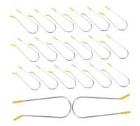 Zerodeko Pinzas Para Rulos Calientes Clips De Rodillo 20 Piezas 2.54 Cm Repuesto Para Rizadores Calentados Para Todo Tipo De Cabello Uso Casa y Viaje