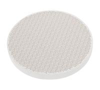 Zerodeko Placa de Soldadura para Joyería Pequeña Redonda, Ladrillo Refractario Cerámico Resistente Alta Temperatura Estructura de Panal, Herramienta para Fundir y Soldar Metales