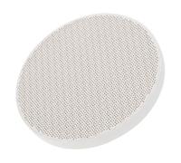 Zerodeko Placa de Soldadura para Joyería Pequeña Redonda, Ladrillo Refractario Cerámico Resistente al Calor Estructura de Panal, Panel para Hacer Joyas y Fundir Metales en Bricolaje