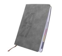 Zerodeko Planificador Anual 2027 de Papel con 365 Páginas Diarias y Esquinas Redondeadas para Oficina y Trabajo con Experiencia de Escritura Suave y Programación Completa