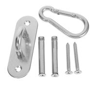 Zerodeko Plataforma Fija de Yoga Aéreo Anillos de Gimnasia para Entrenamiento Hecha de Material Resistente para Salas de Yoga y Hogares