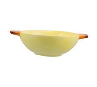 Zerodeko Plato de Cerámica para Diseño de Dibujos Animados Resistente y Seguro para Postres Frutas y Snacks Casa Escuela y Exteriores Fomenta Alimentación Saludable y Diversión