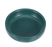 Zerodeko Plato Pequeño de Cerámica Japonés Redondo para Salsas y Wasabi | Verde, 8,9cm, Apto Lavavajillas, Resistente al Calor, para Sushi y Reuniones Familiares