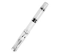 Zerodeko Pluma Estilográfica de Pincel Flexible Sistema de Llenado por Pistón, Bolígrafo de Tinta Sumi Recargable para Caligrafía, Dibujo y Pintura Artística, Herramienta Creativa